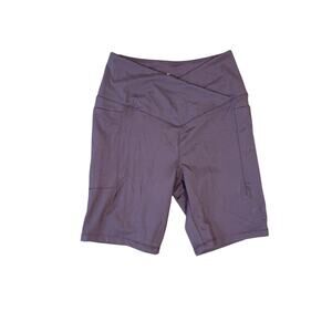 Danskin 7" Pull On Biker Shorts US Women's S New